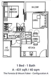 The Foresta @ Mount Faber (D4), Condominium #603168031